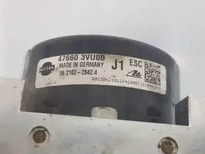 Peça sobressalente para automóvel em segunda mão abs por nissan note ii (e12) 1.4 visia referências oem iam 476603vu0b  476603vu0b
