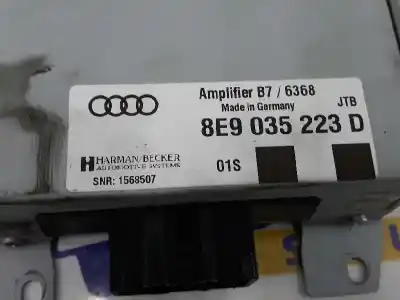 Автозапчастина б/у антенний підсилювач для audi a4 b7 avant (8ed) 2.0 tdi 16v посилання на oem iam 8e9035223d  