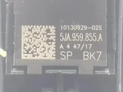 Автозапчасти б/у управление задними левыми стеклами за skoda rapid ambition ссылки oem iam 5ja959855a  5ja959855a