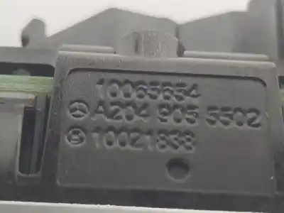 Peça sobressalente para automóvel em segunda mão botão / interruptor elevador vidro traseiro direito por clase c clase c lim. 2.1 cdi referências oem iam a2049058202