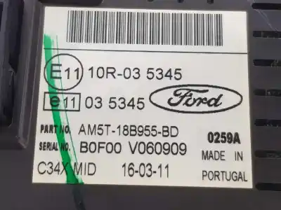 Second-hand car spare part multifunction display for ford focus lim. (cb8) 1.6 tdci cat oem iam references bm51a045n56  035345
