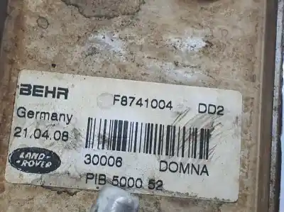 Автозапчастина б/у дизельний радіатор для land rover range rover sport i (l320) 2.7 d 4x4 посилання на oem iam pib500052  pib500210, 7h329n103bb