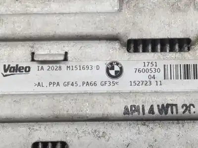 İkinci el araba yedek parçası intercooler için bmw serie 1 lim. (f20) 2.0 turbodiesel oem iam referansları 17517600530  17517600530