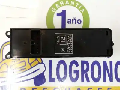 Second-hand car spare part left front power window switch for mitsubishi l 200 (ka0/kb0) 2.5 di-d cat oem iam references mr587952  c8dd370m