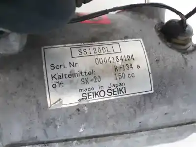 Peça sobressalente para automóvel em segunda mão compressor de ar condicionado a/a a/c por bmw 5 (e39) 520 d referências oem iam 64528386650  64529145353