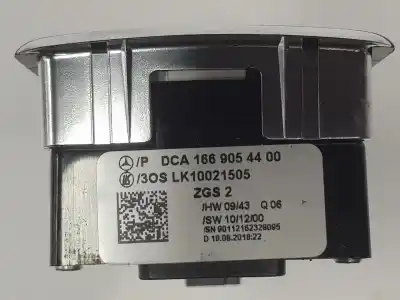 Second-hand car spare part left front power window switch for clase c clase a 2.1 cdi oem iam references a1669054400  a1669054400