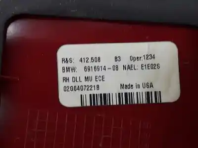 Автозапчасти б/у правый задний фонарь в двери за bmw x5 (e53) 3.0 d ссылки oem iam 6916914  63217164486