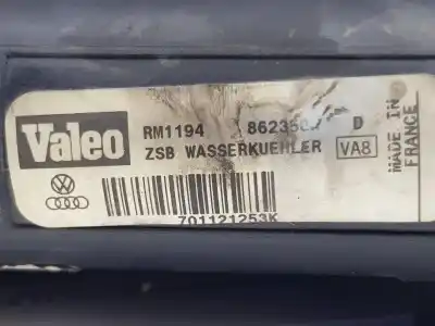 İkinci el araba yedek parçası su radyatörü için volkswagen transporter t4 caja/chasis (70e, 70l, 70m, 7de, 7dl, 7dm) 2.4 d oem iam referansları 701121253k  701121253k