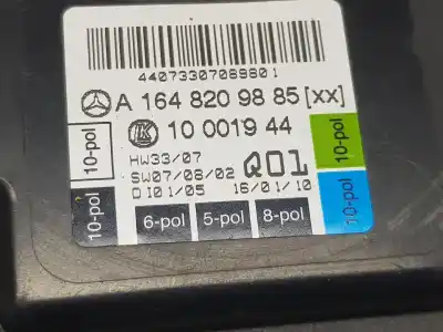 Автозапчасти б/у электронный модуль за clase c clase m 3.0 cdi ссылки oem iam a1648209885  a1648209885