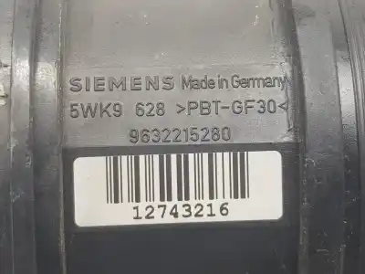 Автозапчасти б/у расходомер воздуха за fiat ulysse (179_) 2.0 jtd ссылки oem iam 9632215280  9632215280