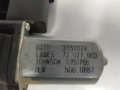 Second-hand car spare part passenger side right window regulator for opel combo furgoneta/monovolumen (x12) 1.3 cdti (b05) oem iam references 95509364  95509364