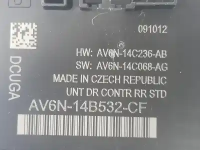 Peça sobressalente para automóvel em segunda mão módulo eletrônico por ford c-max 1.0 ecoboost referências oem iam 1821288  av6n14b532cf