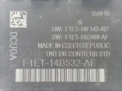 Автозапчастина б/у електронний модуль для ford kuga ii (dm2) 1.5 tdci посилання на oem iam 2029992  f1et14b532af