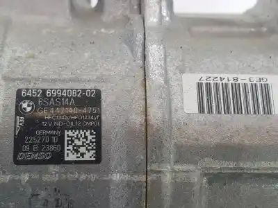 Автозапчастина б/у компресор кондиционера для bmw x3 (g01, f97) xdrive 30d посилання на oem iam 64526994082