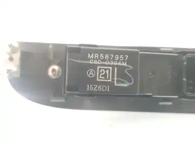 Автозапчастина б/у управління склами задніх правіх для mitsubishi l 200 (ka0/kb0) 2.5 di-d cat посилання на oem iam mr587956