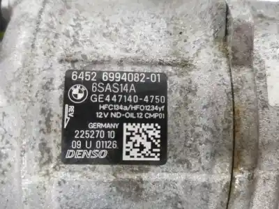 Автозапчасти б/у компрессор кондиционера воздуха за bmw x3 (g01, f97) sdrive 18 d ссылки oem iam 64526994082  6994082