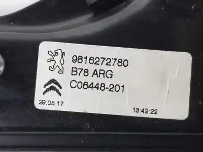 Автозапчасти б/у регулятор стекла заднего левого за citroen c4 picasso ii 1.6 bluehdi 120 ссылки oem iam 9816272780  9826076580