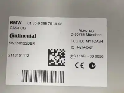 Peça sobressalente para automóvel em segunda mão módulo eletrônico por bmw serie 7 (f01/f02) 730d referências oem iam 61359268751