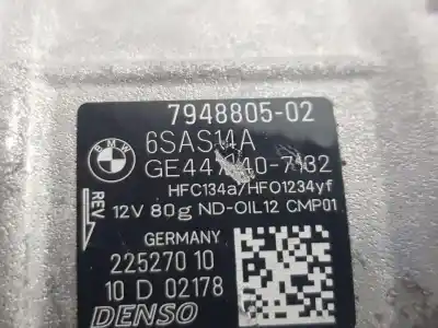Автозапчасти б/у компрессор кондиционера воздуха за bmw x3 (g01, f97) sdrive 18 d ссылки oem iam 64527948805  7948805