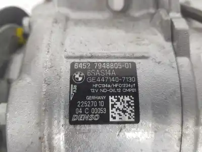 Автозапчасти б/у компрессор кондиционера воздуха за bmw x3 (g01, f97) sdrive 18 d ссылки oem iam 64527948805  7948805