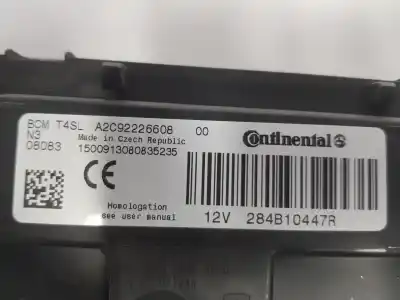 Second-hand car spare part electronic module for renault clio iv business oem iam references 284b10447r  284b10447r