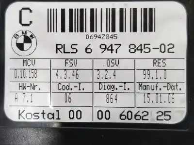 Second-hand car spare part sensor for bmw 5 (e60) 525 d oem iam references 61356947845  61359120309