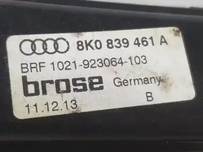 Автозапчасти б/у регулятор стекла заднего левого за audi a4 b8 avant (8k5) 2.0 tdi ссылки oem iam 8k0839461a  8k0839461a