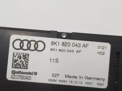 Автозапчасти б/у климат-контроль за audi a4 b8 avant (8k5) 2.0 tdi ссылки oem iam 8k1820043af  8k1820043af