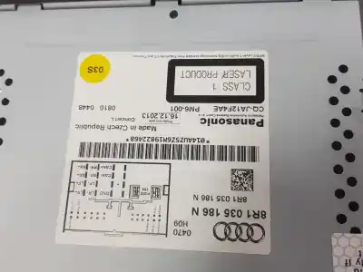 Автозапчасти б/у gps-навигационная система за audi a4 b8 avant (8k5) 2.0 tdi ссылки oem iam 8t0035769c  