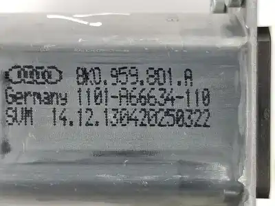Автозапчасти б/у мотор переднего левого стекла за audi a4 b8 avant (8k5) 2.0 tdi ссылки oem iam 8t0959801b  8t0959801a