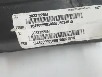 Peça sobressalente para automóvel em segunda mão airbag de cortina dianteiro esquerdo por mercedes clase m 3.0 cdi referências oem iam a1648600905 a1648600905 