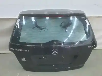 Second-hand car spare part tailgate for mercedes clase m 3.0 cdi oem iam references a1647400305 a1647400705 color negro 197 