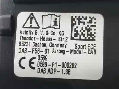 Second-hand car spare part front left air bag for mini mini clubman (f54) one oem iam references 32309462208  9462208