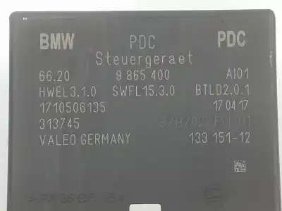 Second-hand car spare part electronic module for bmw x5 (f15, f85) xdrive 40 d oem iam references 9865400  66209865400