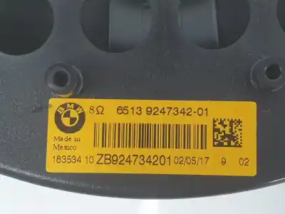 Peça sobressalente para automóvel em segunda mão sistema de áudio / rádio cd por bmw x5 (f15, f85) xdrive 40 d referências oem iam 65139247342  65139278542