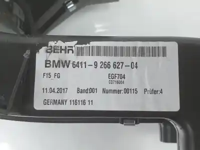 Second-hand car spare part heating fan for bmw x5 (f15, f85) xdrive 40 d oem iam references 64119272626