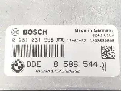 Автозапчасти б/у блок управления двигателем за bmw x5 (f15, f85) xdrive 40 d ссылки oem iam 8586544  13618586544