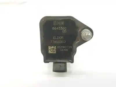 Second-hand car spare part ignition coil for bmw serie 1 lim. 1.6 16v oem iam references 8643360
