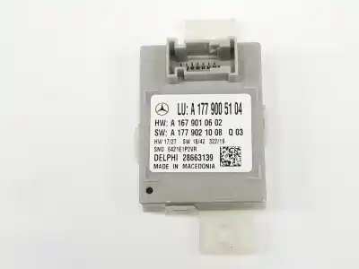 Second-hand car spare part electronic module for mercedes-benz clase glc coupe 3.0 oem iam references a1779005104