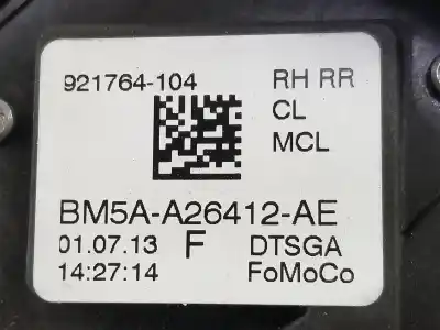 Автозапчастина б/у замок заднього правого дверя для ford focus lim. 1.0 ecoboost посилання на oem iam 2099457  bm5aa26412ah