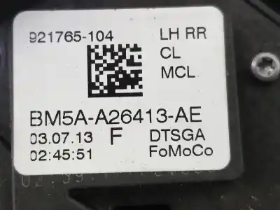 Автозапчастина б/у замок дверей заднього лівого для ford focus lim. 1.0 ecoboost посилання на oem iam 2099461  b5maa26413ae
