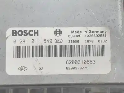 Second-hand car spare part ecu engine control for renault scénic ii (jm0/1_) 1.9 dci (jm0g, jm12, jm1g, jm2c) oem iam references 8200310863  8200370779