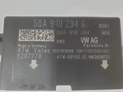 Second-hand car spare part electronic module for volkswagen troc 1.0 tsi oem iam references 5qa919294  5qa919294