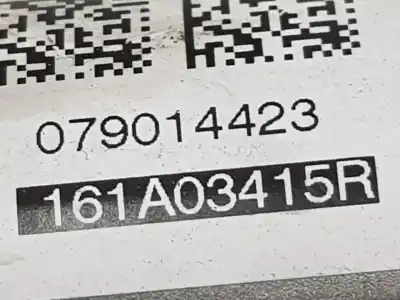 Автозапчастина б/у коробка метелика для dacia dokker essential посилання на oem iam 161a03415r  079014423