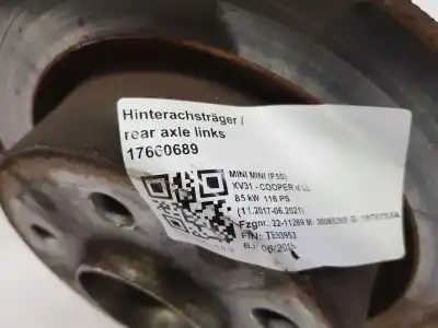 Автозапчастина б/у культ заднього лівого для mini mini clubman (f54) one d посилання на oem iam 33326851575  33326851575