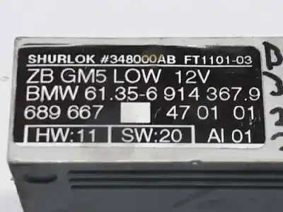 Second-hand car spare part body control unit for bmw 3 compact (e46) 316 ti oem iam references 61356914367  61356914367