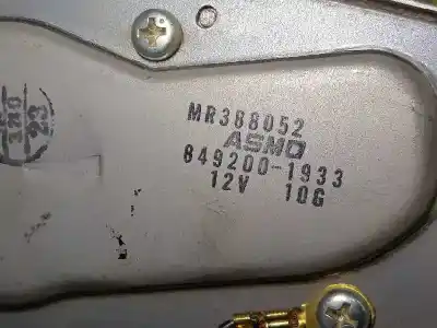 Автозапчасти б/у мотор заднего стеклоочистителя за mitsubishi montero (v60/v70) 2.5 tdi sahel ссылки oem iam mr388052  8492001933