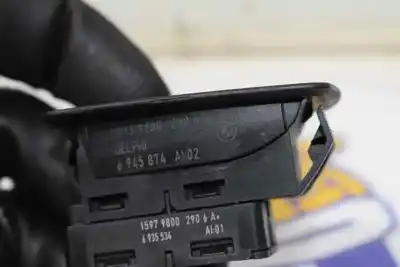 Peça sobressalente para automóvel em segunda mão botão / interruptor elevador vidro traseiro direito por bmw 3 (e90) 320 d referências oem iam 61316945874  6945874