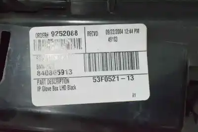 Peça sobressalente para automóvel em segunda mão porta luvas por bmw x5 (e53) 3.0 turbodiesel cat referências oem iam 51168245303  51168245303
