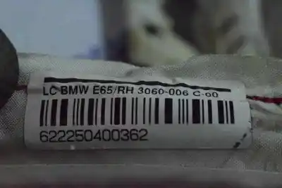 Автозапчасти б/у передняя правая подушка безопасности за bmw 7 (e65, e66, e67) 730 ld ссылки oem iam 72129143352  622250400362